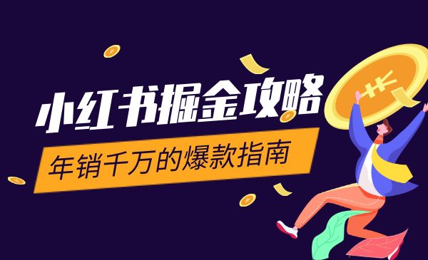 小红书掘金攻略 从0-1让电商卖家年销千万的小红书打爆款指南
