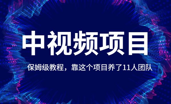 比高·中视频计划项目，保姆级教程，靠这个项目养了11人团队-价值398