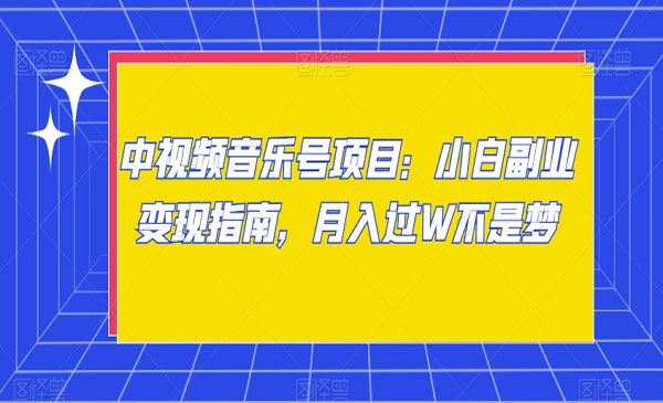 《中视频音乐号项目》_wwz