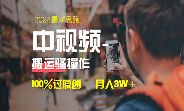 《中视频双重去重100%过原创》一键分发多平台变现，简单无脑，日入1000+