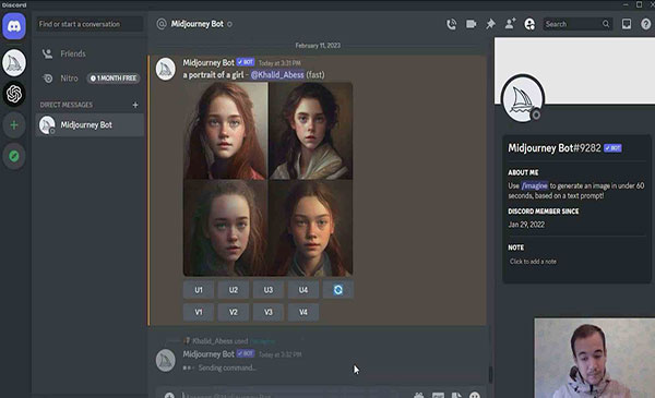 《MJ创建美丽艺术图像》使用Midjourney AI创建美丽艺术图像-36节课-中英字幕