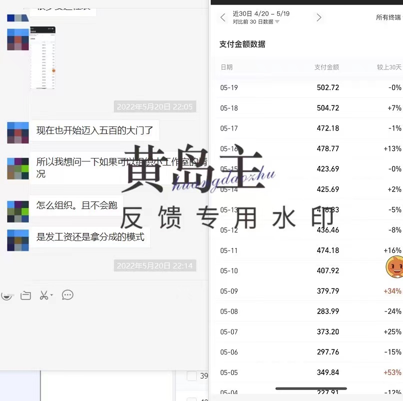 黄岛主·《淘宝蓝海虚拟项目陪跑训练营7期》每天200到1000+的纯利润.价值3998