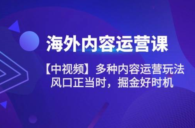 《tiktok海外内容运营课》中视频多种内容运营玩法-101节