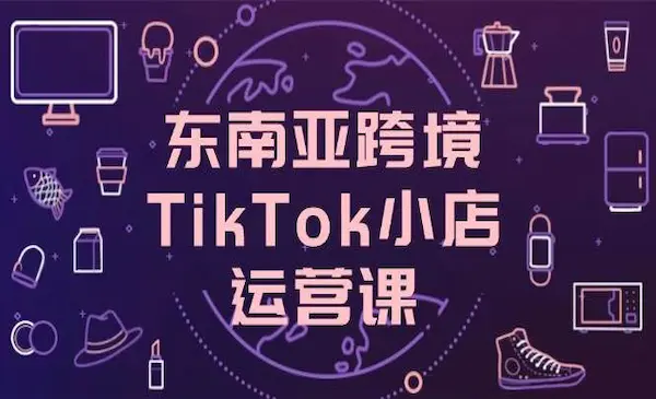东南亚跨境TikTok小店运营课，掌握店铺设置与流量转化核心技巧