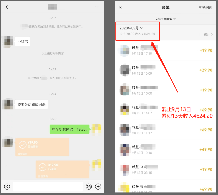 《小红书英语资料变现》日入400+，不会英语也能做，长期项目