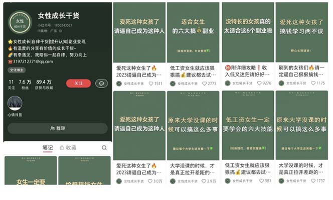 《小红书各行业引流玩法》养号+制作，一条龙分享给你